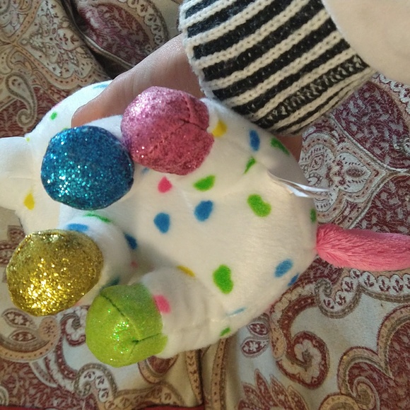 TY Beanie Valve HARMONIE the Speckled Unicorn Plush without Swing Tag. - Picture 8 of 17